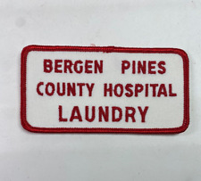 Bergen Pines County Laundry Plant New Jersey Paramus Medical Patch D2 picture