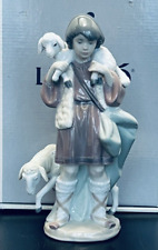 Lladro Figurine CHRISTMAS NATIVITY SHEPHERD BOY #5485 Mint in Box picture