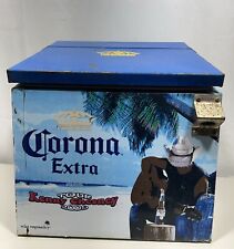 Corona Extra Kenny Chesney 2009 Metal Beer Cooler / Ice Chest Bottle Opener picture