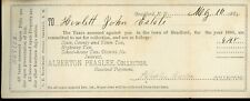 1884 Bradford, NH Tax Receipt picture