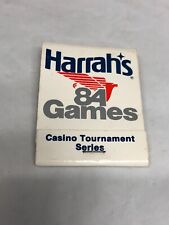 VTG Matches Matchbook Harrah's '84 Games Casino Las Vegas Tournament Series NJ picture
