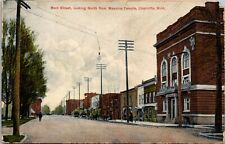 Main Street, Charlotte, MI Michigan Postcard  picture