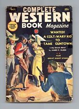Complete Western Book Magazine Pulp Oct 1941 Vol. 13 #6 FR picture