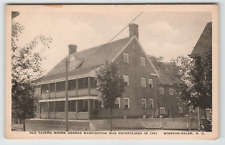 Postcard Vintage Old Tavern George Washington Entertained 1791 Winston-Salem, NC picture