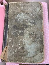 Antique Children's School Book, Primary Reader, Heavily Used, with Fabric Cover picture