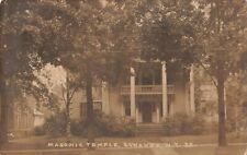Masonic Temple Gowanda New York NY 1926 Real Photo RPPC picture