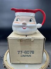 RARE Vintage 1960s Holt Howard Style Santa Claus Pitcher Style House Japan W/Box picture
