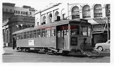 2CC391 RP 1948 SF MARKET STREET RAILWAY CAR #215 ONTO MARKET FROM SUTTER picture