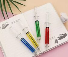 Novelty Syringe Pen Ballpoint 0.7mm Nurse Gift Creative Writing Journaling picture