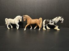 Schleich Horses  LOT of 3 ‘04 Lipizzaner, ‘07 Stallion, ‘03 Mare Draft Horse picture