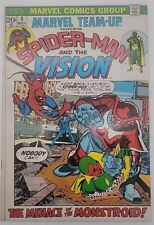Marvel Team-Up #5 VF- Kane Spider-Man Vision Puppet Master 1st Monstroid PICS picture