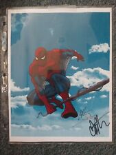 AMAZING SPIDER-MAN ART PRINT hand-signed by artist JIM STARLIN 8 x 10 picture