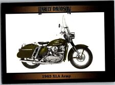1992-93 Collect-A-Card Harley Davidson 1963 XLA Army 001427 picture