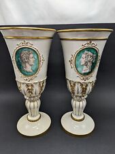 Two Vintage Ceramic Ugo Zaccagnini Vases #592 of 1496 picture