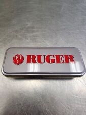 CASE XX 61959 SS RUGER KNIFE W/ METAL CASE AND SHIETH picture