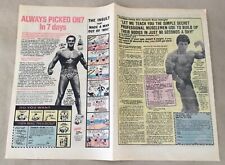 Charles Atlas & Joe Nazario men 1981 print ads art promo 1980s retro mail order picture