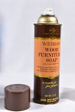 RARE Vintage Weiman Wood Furniture Soap Foam 12oz Removes Old Wax & Polish picture