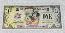2009-T Block. $1 Disney Dollar. Disney Store. Mickey. CU. From Original Pack picture