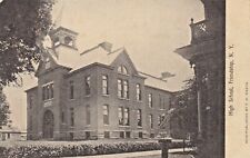 Vintage Postcard  FRIENDSHIP  NY ALLEGHANY     HIGH SCHOOL   POSTED picture