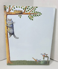 Lang 2005 Cat in Tree Note Pad 60 Sheets Second Thoughts Ned Young 5.25x6.75 picture