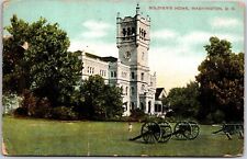 1909 Soldiers Home Washington D.C. Posted Trees Grounds Postcard picture