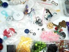 Lot Of Sequences Buttons Thread and other  Decorative Items picture
