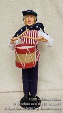 NEW Fourth 4th Of July AMERICAN Patriotic RED WHITE BLUE DRUMMER picture