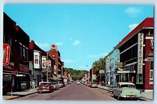 Excelsior Springs Missouri Postcard Broadway Resort Road c1960 Vintage Antique picture