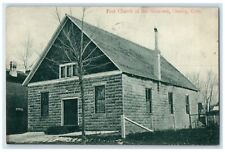 c1910's First Church Of Nazarene Greeley Colorado CO Posted Antique Postcard picture