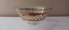 Vintage Mid Century Modern 1960’s Valencia Culver Glass Salad Serving Bowl  picture