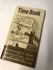1969 Railroad Time Book Brotherhood's Relief & Compensation Fund Trains Railway picture