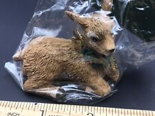 VTG RAZ Imports Fawn Deer Wreath Christmas Ornament NOS Taiwan  picture