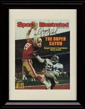 16x20 Framed Dwight Clark 49ers SI Autograph Promo Print - San Francisco 49'ers picture