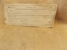 1890's Drain Commissioner Receipt from TOWNSHIP TREASURER of ARLINGTON Michigan picture