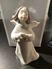 LLADRO AN ANGEL'S WISH #6788 GREEN RELIGIOUS PRAYER CUTE WITH BOX picture