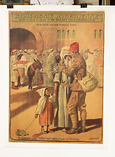 1915 French WWI Poster Compagnie Algerienne poster Lucien Jonas very scarce picture