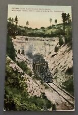 Vintage Postcard Whitewood Tunnel SD Steam Engine Railroad C&N Black Hills picture