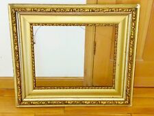 ANTIQUE GOLD GILT ORNATE AESTHETIC MOVEMENT VICTORIAN PICTURE FRAME, FIT 16”x20” picture