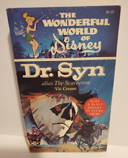 VINTAGE WONDERFUL WORLD OF DISNEY DR SYN ALIAS THE SCARECROW PAPERBACK BOOK 1975 picture