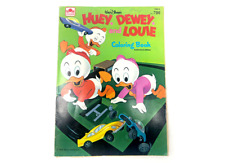 VINTAGE 1970 Walt Disney Huey Dewey Louie Coloring Book picture