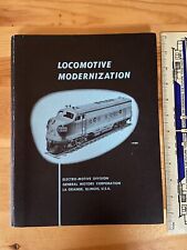 NOS 1954 EMD Electro Motive General Motors Locomotives Modernization Book picture