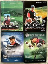 Tiger Woods Buick Invitational PGA Tour golf programs covers 2004 2007 2008 2009 picture