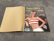 Easyriders October 1979 Magazine w Iron On Insert, Brown Mail Cover Ex Cond picture