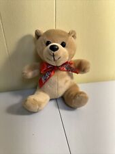 Hershey's Kit Kat Chocolate Candy World Teddy Bear 6” Plush Stuffed Tan Lt Brown picture