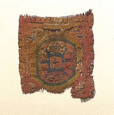 rare ancient Egyptian 4th-9th century tunic coptic linen fragment Louvre museum picture