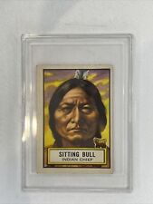 1952 Topps Look 'N See #58 Sitting Bull Indian Chief picture