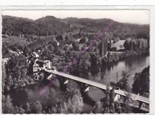 CPSM 19120 BEAULIEU ALTILLAC Pont sur la Dordogne aerial view Edt LAPIE picture