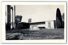 c1940 St. Peter Lutheran Church Chapel Exterior Logan Kansas KS Vintage Postcard picture