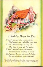 Vintage Postcard, Early 1900’s - Religious Birthday Card picture