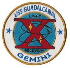USS Guadalcanal LPH-7 NASA Gemini 10 space US Navy ship recovery force patch picture